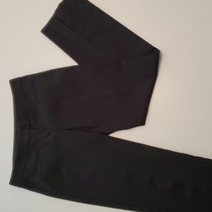 Express Editor Black Slit Leg Pant Size 0